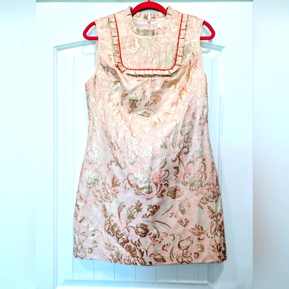 Sandro Jacquard Metallic Dress - Picture 2 of 2